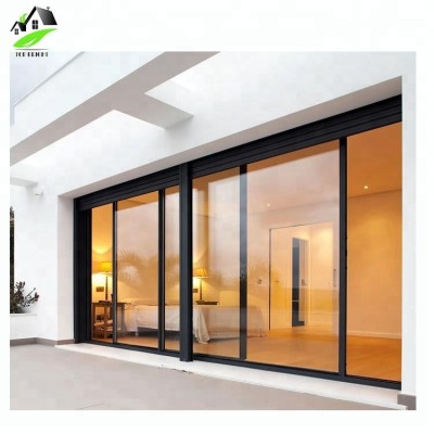 Aluminium Sliding Doors Glass Sliding Doors Sliding Shop Front Door Alu Aluminium Alloy Aluminum Tempered Lowe Glazed